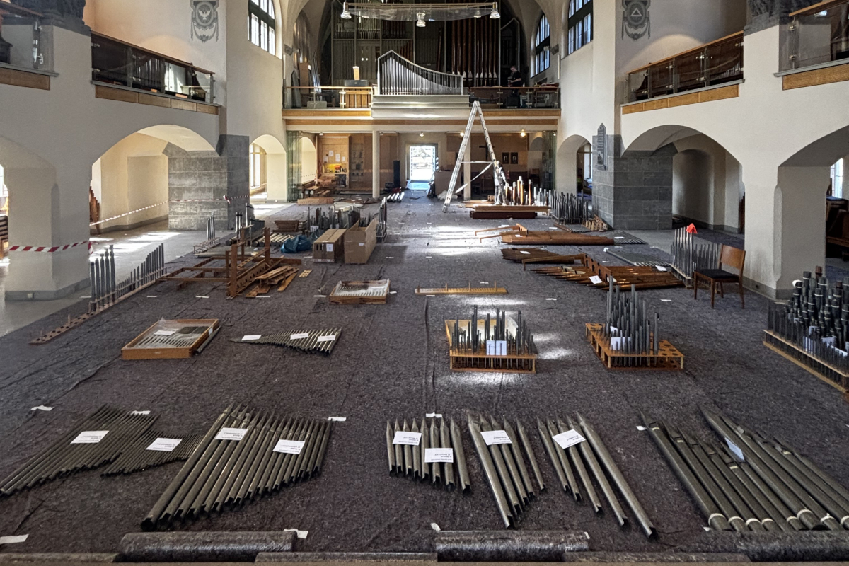 Orgelsanierung