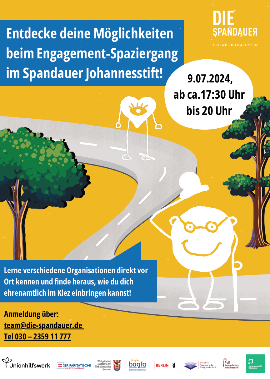 Plakat Engagement-Spaziergang